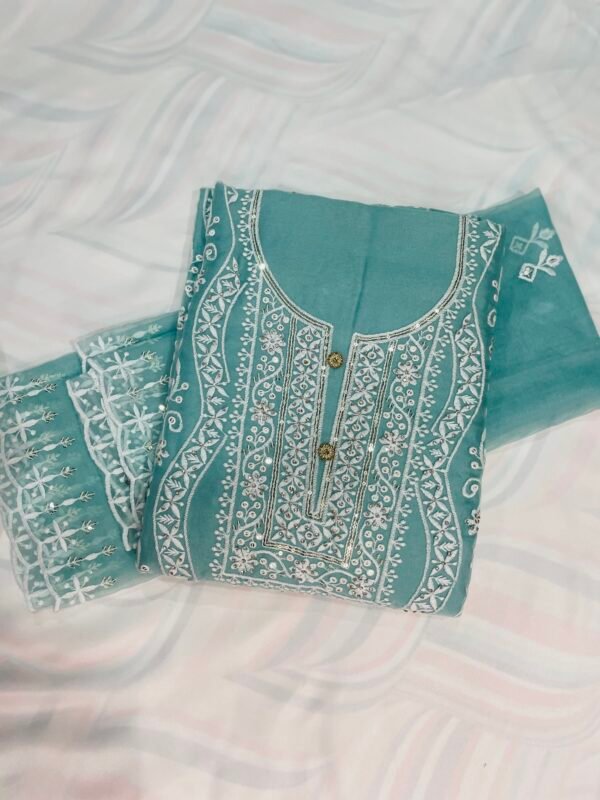 Karachi Pattern- Light Blue - Image 3