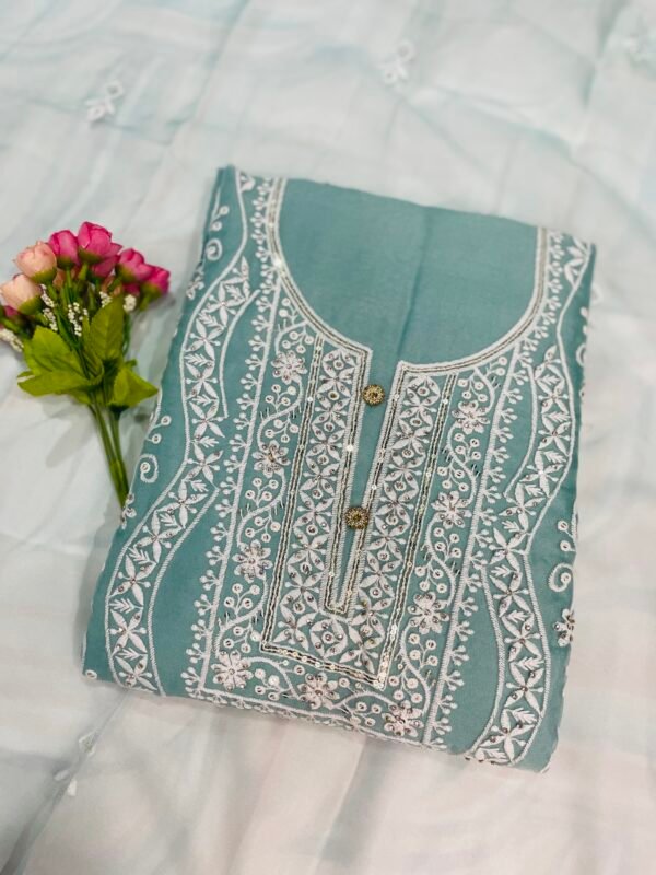 Karachi Pattern- Light Blue